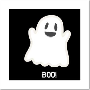 SCARY BOO GHOST Posters and Art